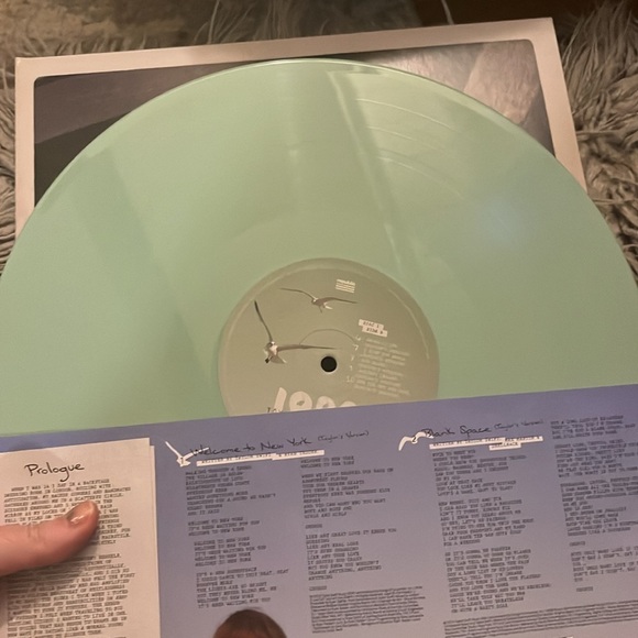 NWOT Taylor Swift 1989 Taylor’s Version Aquamarine Vinyl - Picture 3 of 3